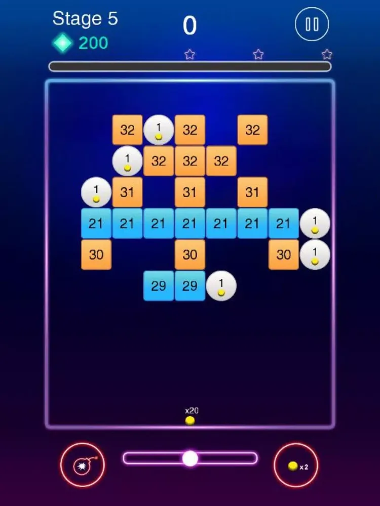 Break Bricks: Multiple Mode iPad  Screenshots