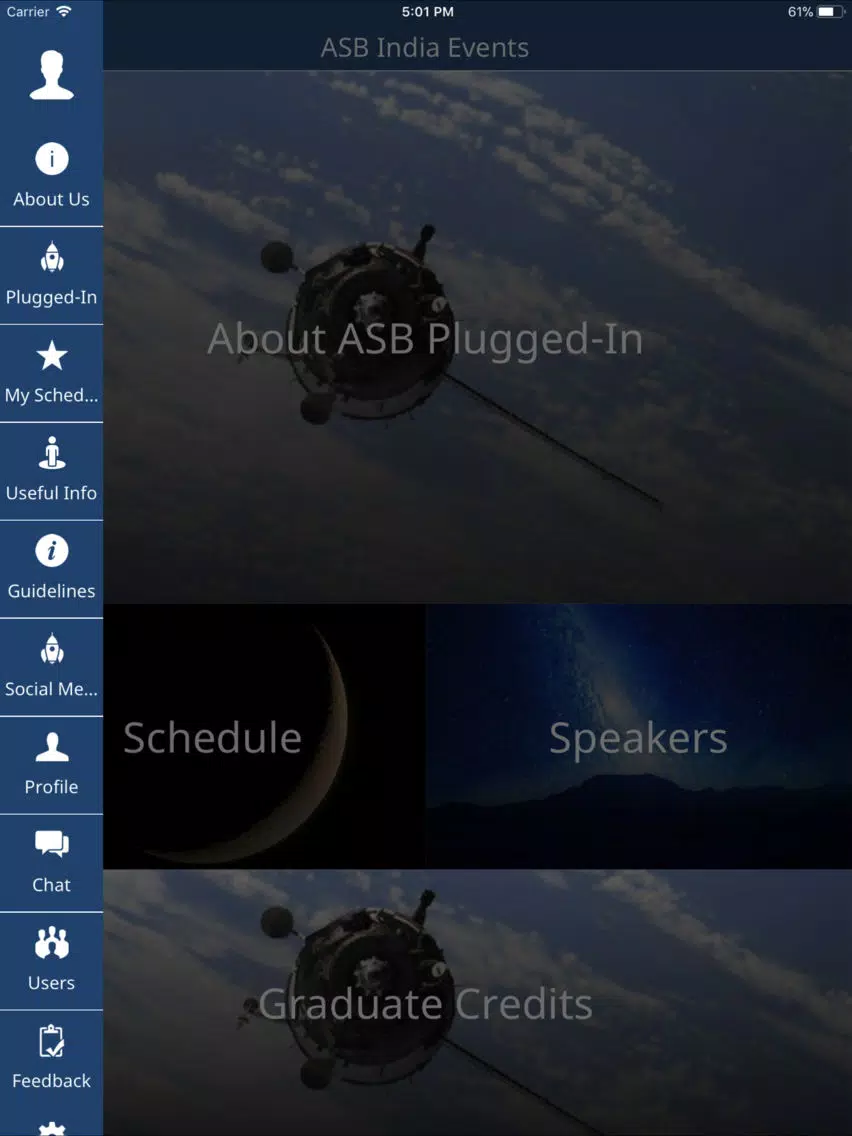 Screenshot di ASBIndia Events iPad 