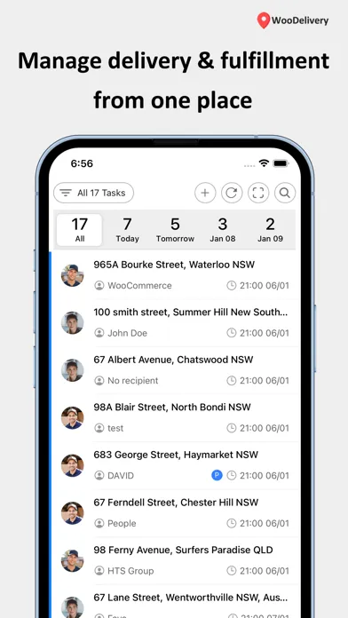 تصاویر WooDelivery Merchant