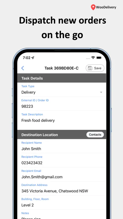 تصاویر WooDelivery Merchant