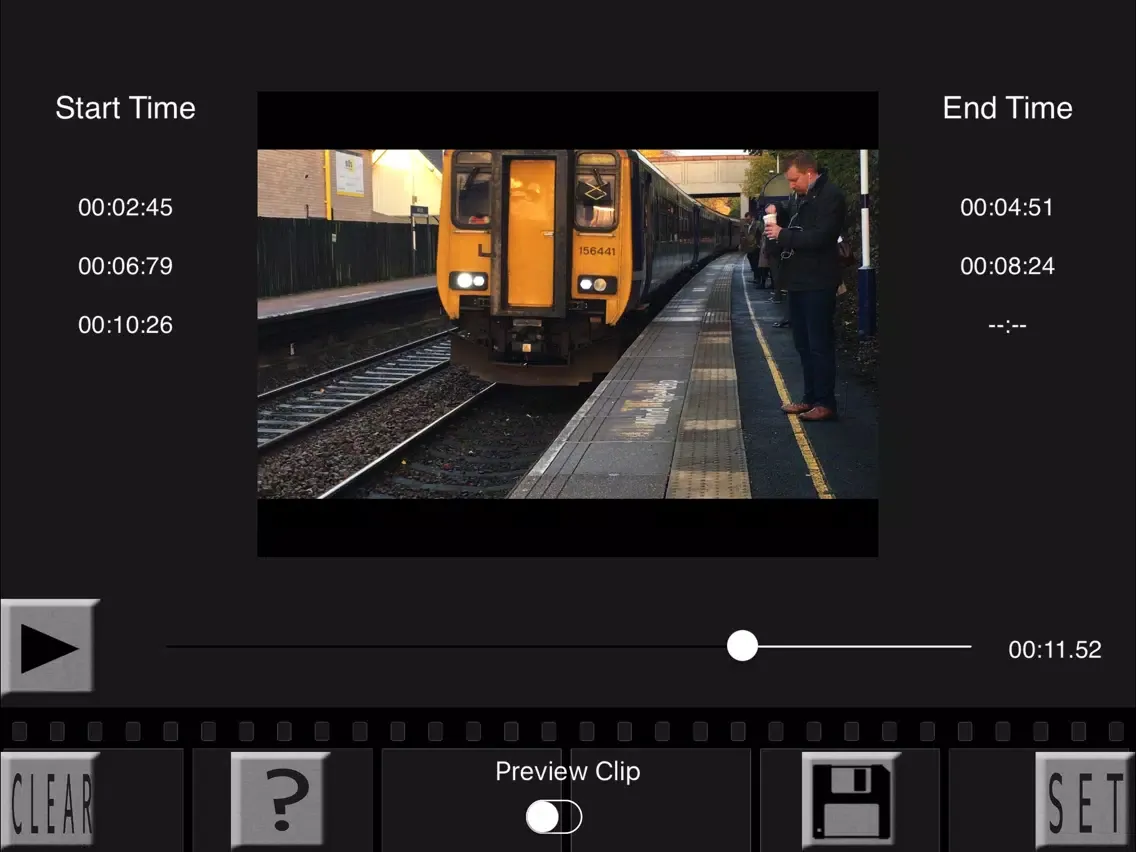 Capturas de tela do Movie Director Video Trimmer iPad 