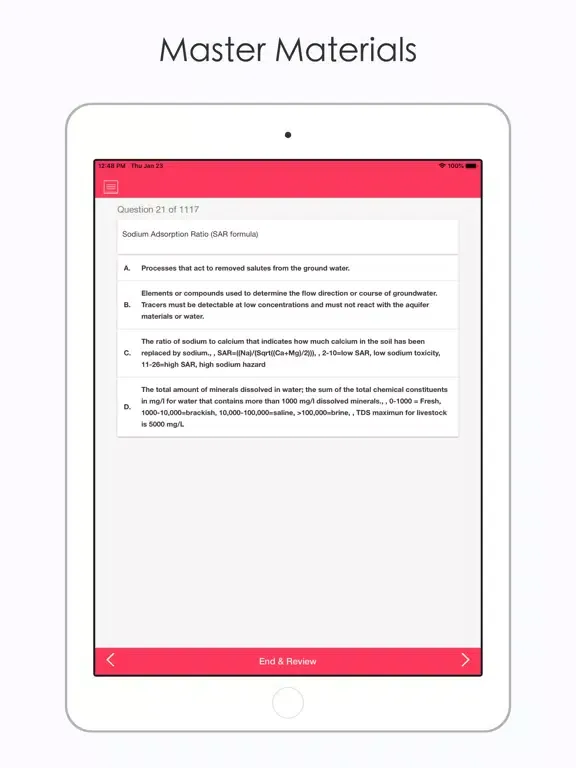ASBOG Test Prep. iPad  Screenshots