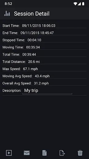 GPS HUD Speedometer Screenshots