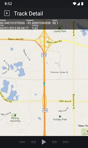 GPS HUD Speedometer Screenshots