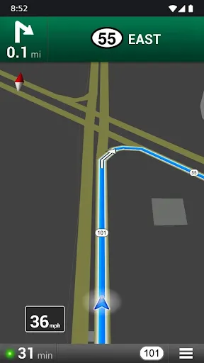 GPS HUD Speedometer Screenshots