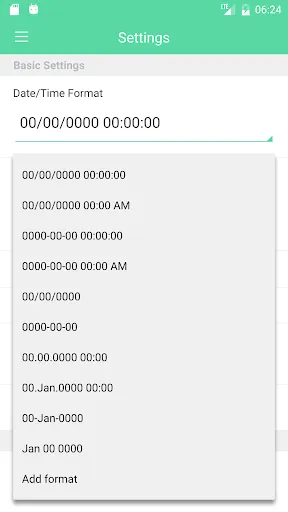 Ảnh chụp màn hình của Camera Timestamp Pro