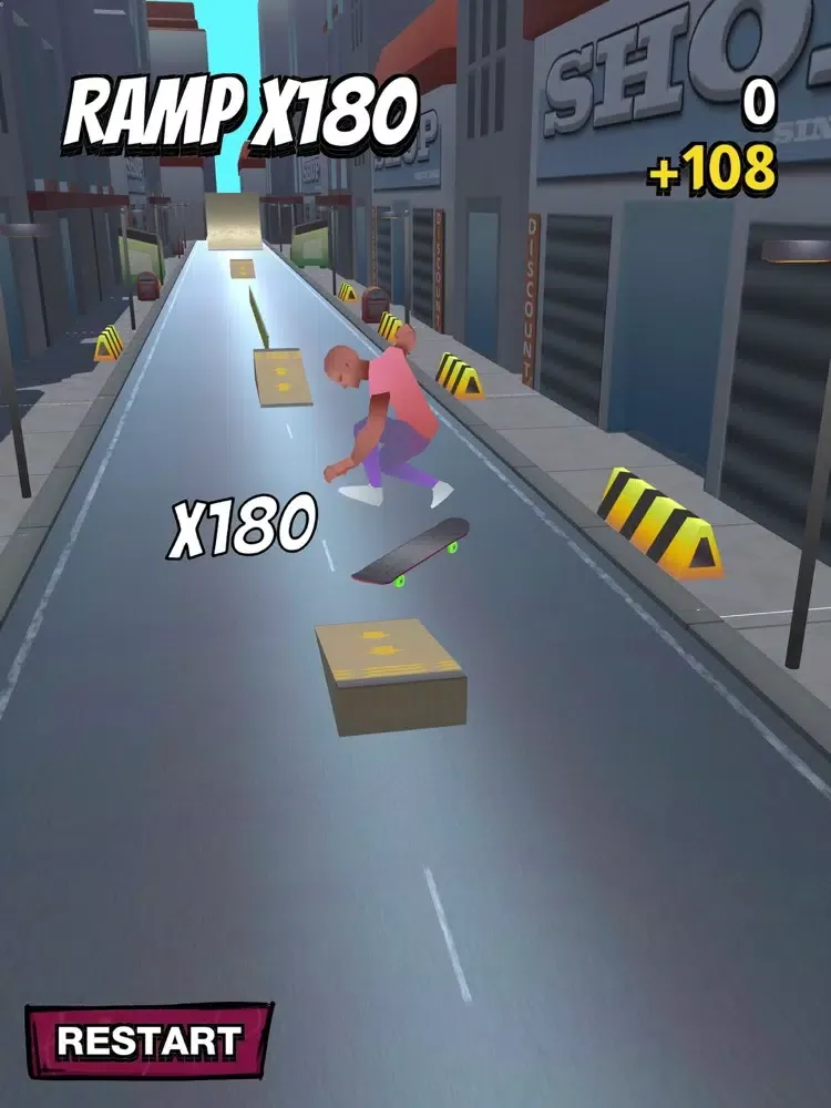 Kick Push 3D iPad  Ekran Görüntüleri