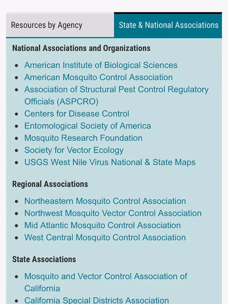 Screenshot di AEP Mosquito Control iPad 