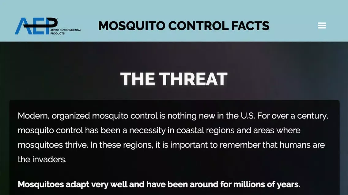 Screenshot di AEP Mosquito Control