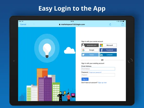MarketSpace Mobile iPad 应用截图