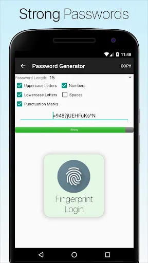 Capturas de pantalla de DataVault Password Manager