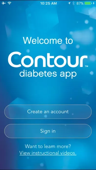 Screenshot di CONTOUR DIABETES app (IN)