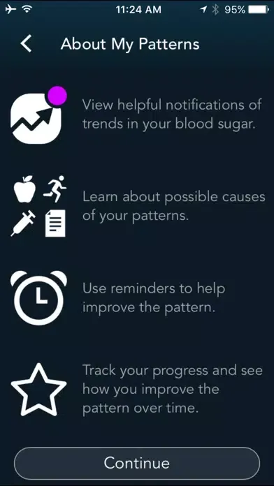 Screenshot di CONTOUR DIABETES app (IN)