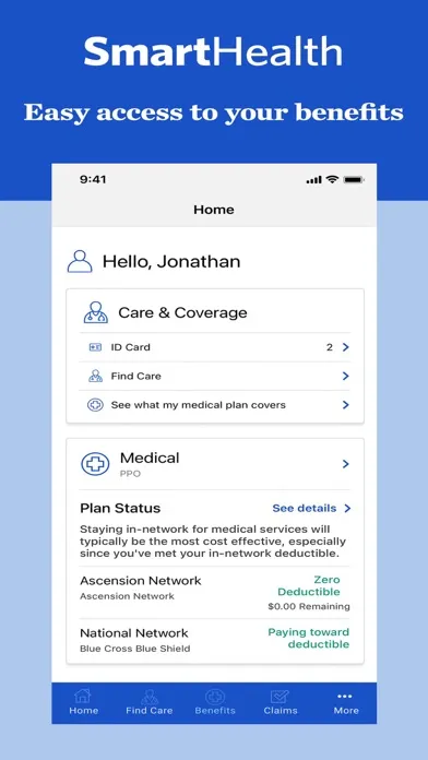 Capturas de pantalla de Ascension SmartHealth