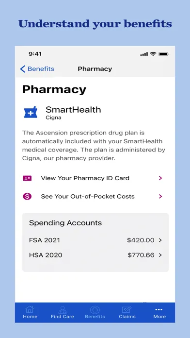 Capturas de pantalla de Ascension SmartHealth