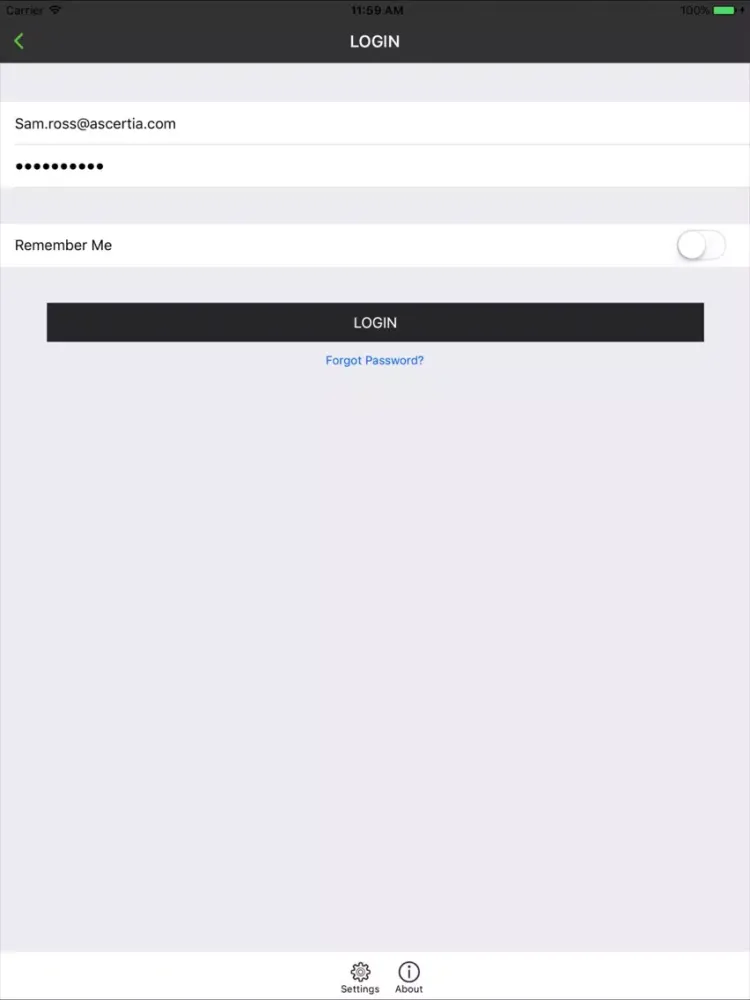 Screenshot di SHub772app iPad 
