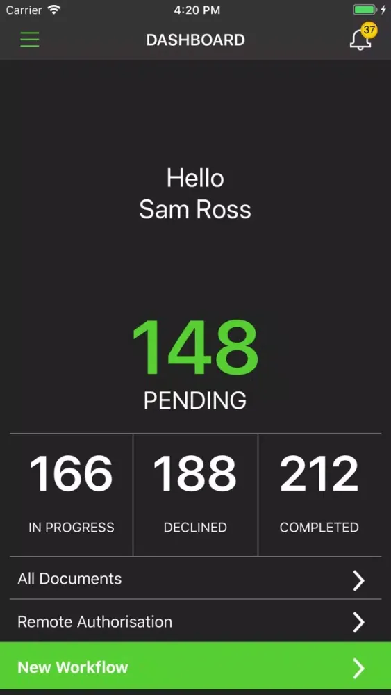 Screenshot di SHub772app
