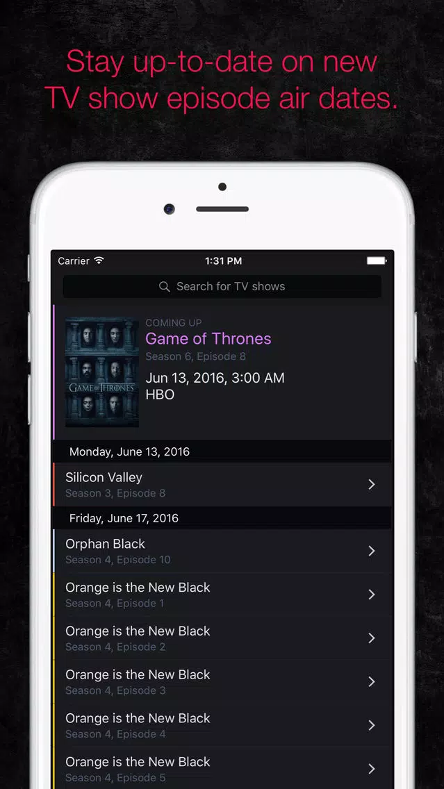 تصاویر Episodes - Never miss TV show episodes again
