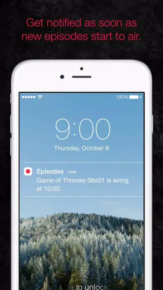 Episodes - Never miss TV show episodes again Screenshots