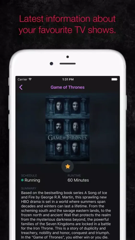 Episodes - Never miss TV show episodes again Screenshots