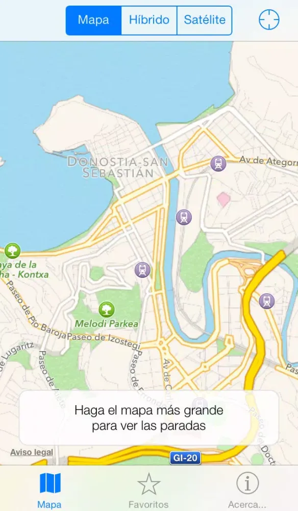 ภาพหน้าจอของ UrbanStep Donostia