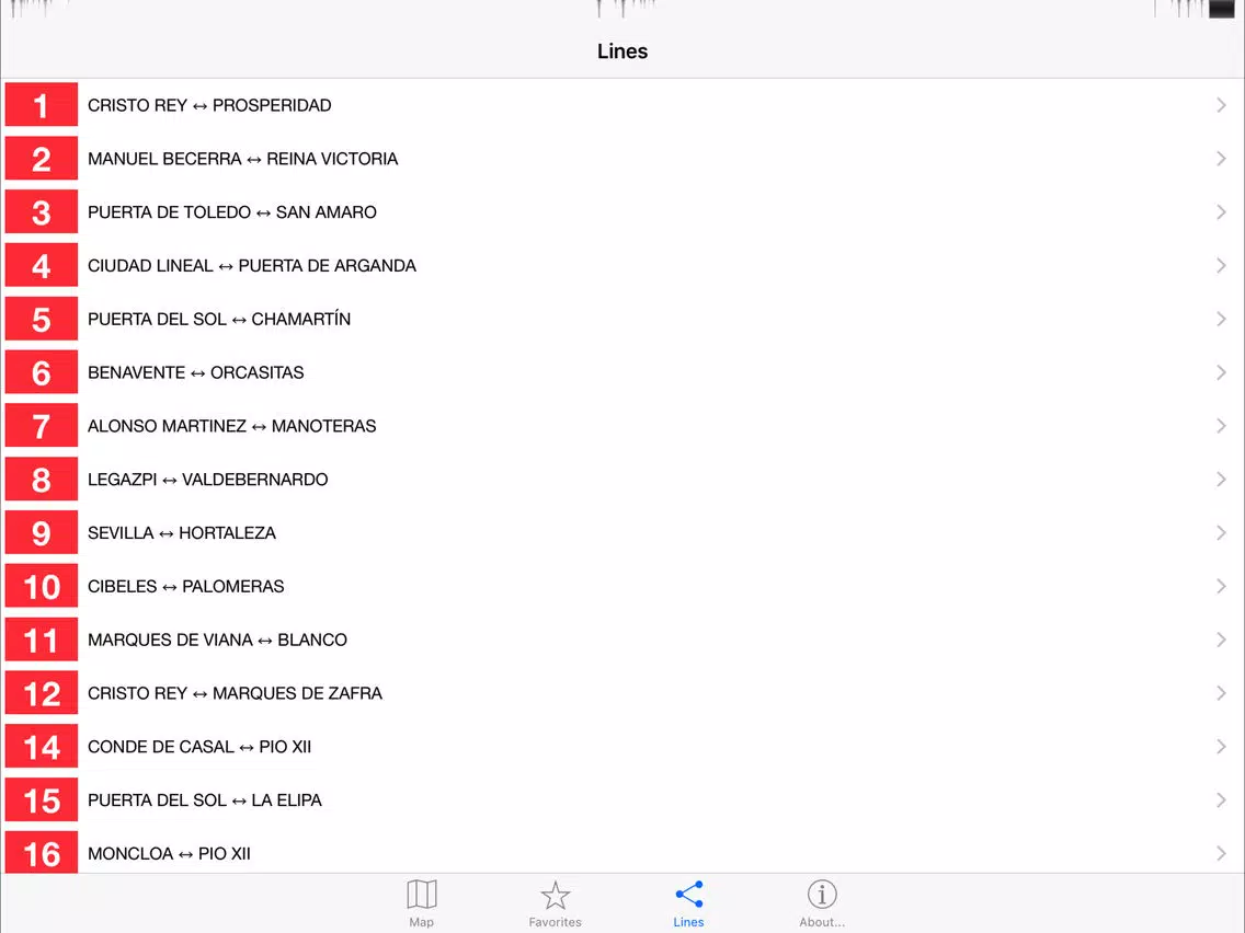 Capturas de tela do UrbanStep Madrid iPad 