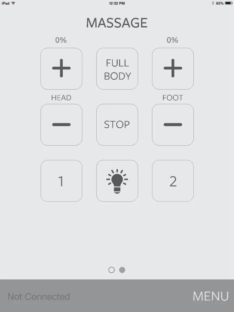 Скриншоты Mattress1st Remote iPad 