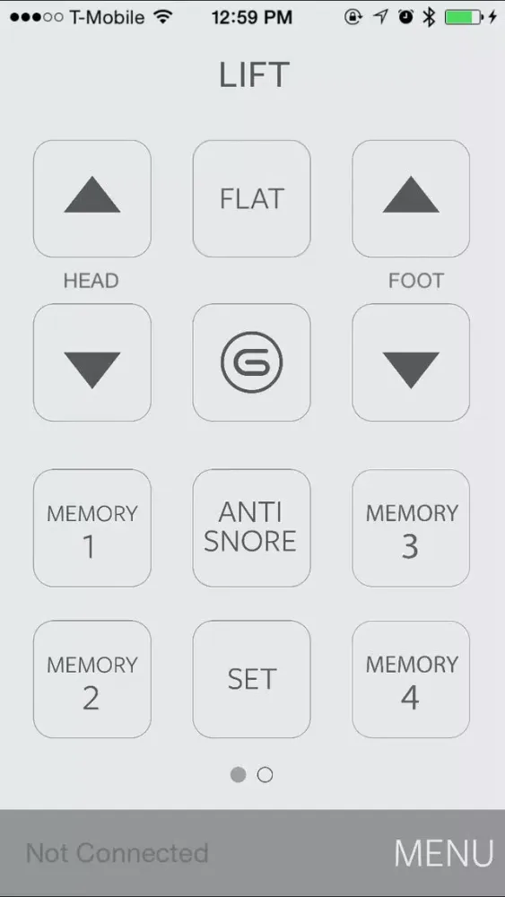 Скриншоты Mattress1st Remote