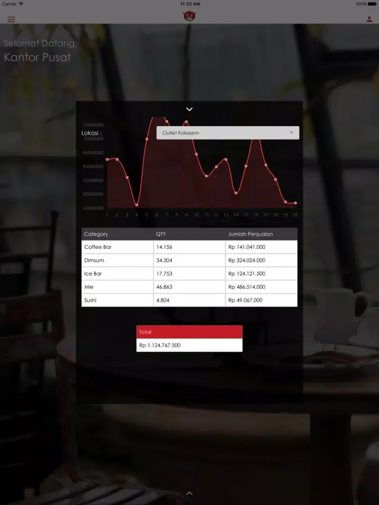 Sistem Kober iPad  سکرین شاٹس