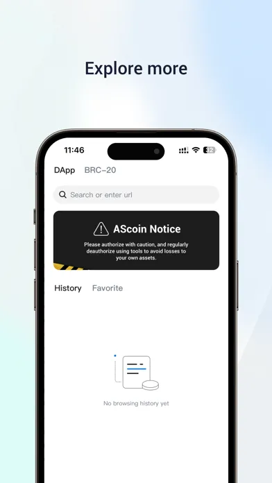 Captures d'écran de AScoin Wallet: Crypto & BTC