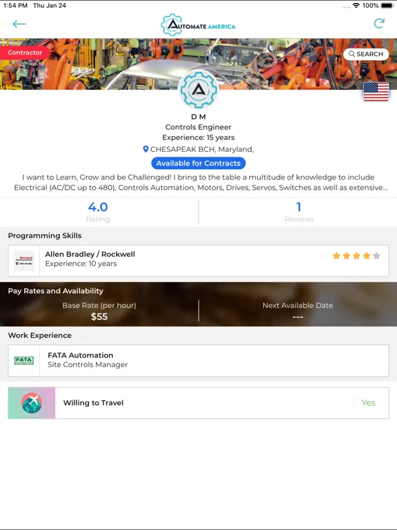 Automate America iPad 应用截图