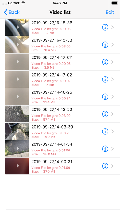 Car Video Record স্ক্রিনশট
