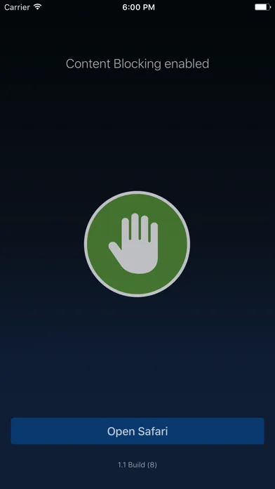 Browser Content Blocking سکرین شاٹس