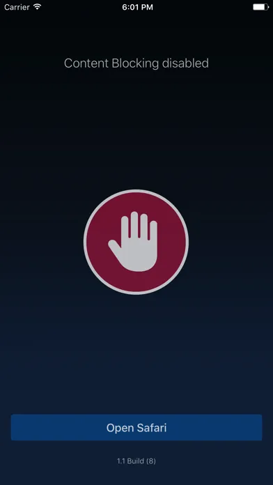 Browser Content Blocking سکرین شاٹس