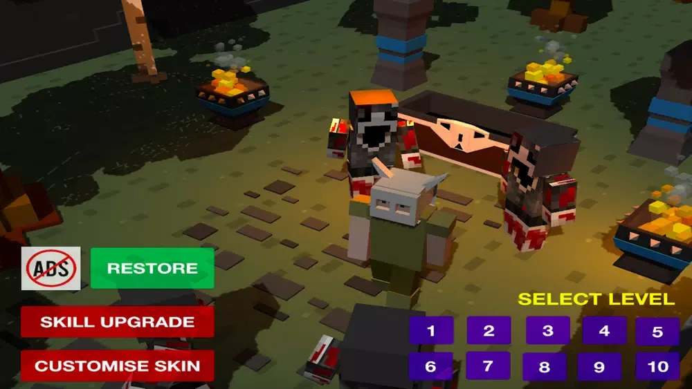 ภาพหน้าจอของ Neighbor Craft Skins Editor PE