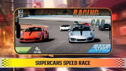 Capturas de tela do Supercars Speed Race