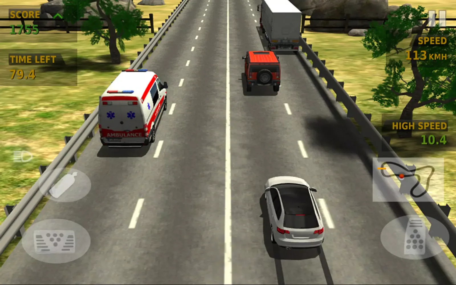 Tangkapan layar Extreme Speed Car