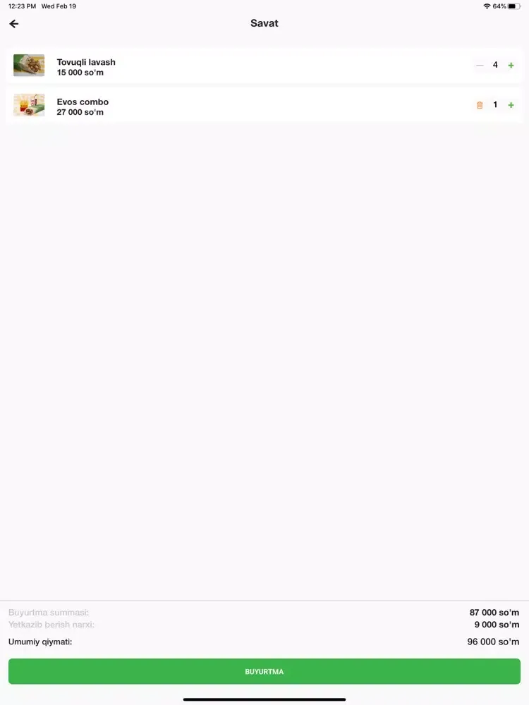 Evos iPad  Ekran Görüntüleri