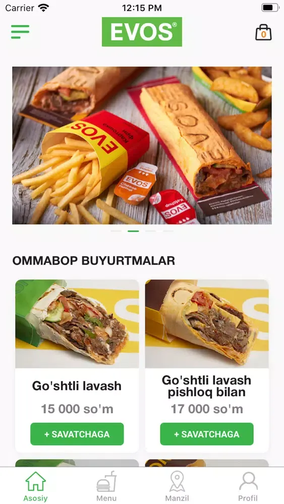 Evos Ekran Görüntüleri