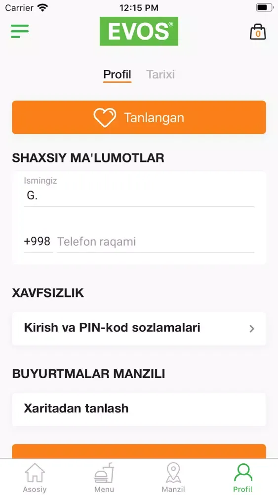 Evos Ekran Görüntüleri