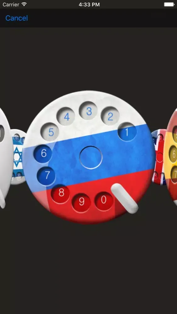 Screenshot di Retro Dialer Flags