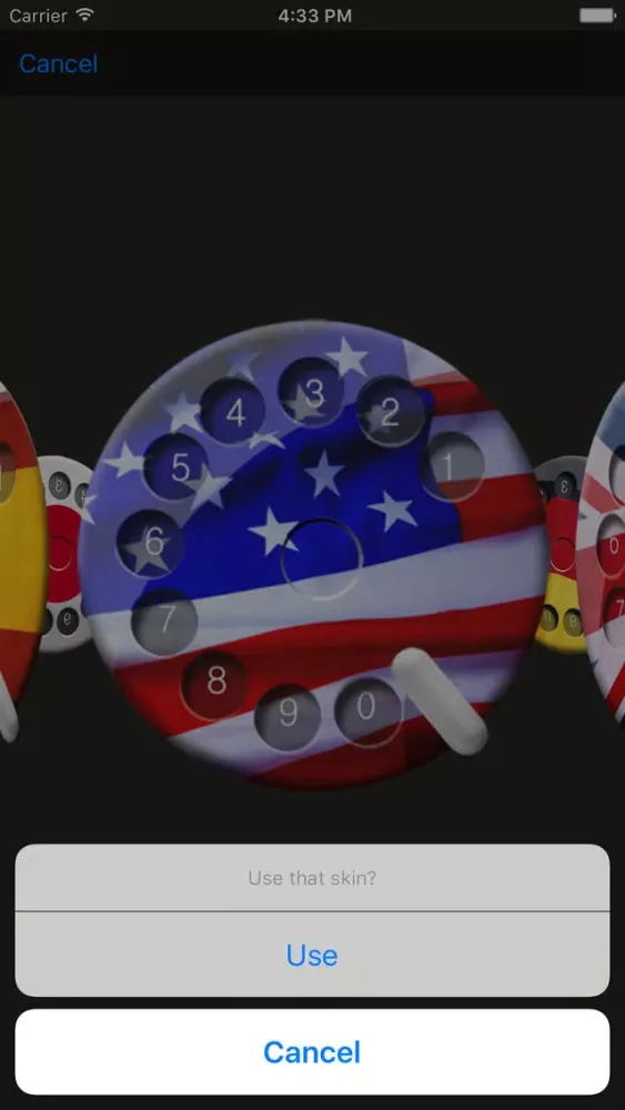 Screenshot di Retro Dialer Flags