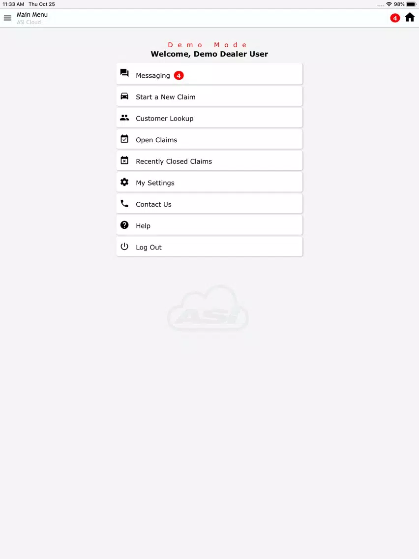 ASI Cloud Profit Track Mobile iPad  Screenshots