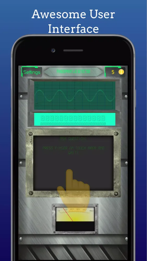 Capturas de pantalla de Real Fingerprint Lie Detector