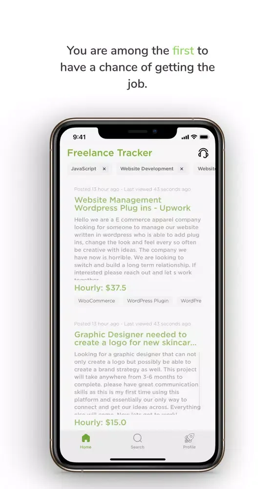 Tangkapan layar Freelance Tracker - for Upwork