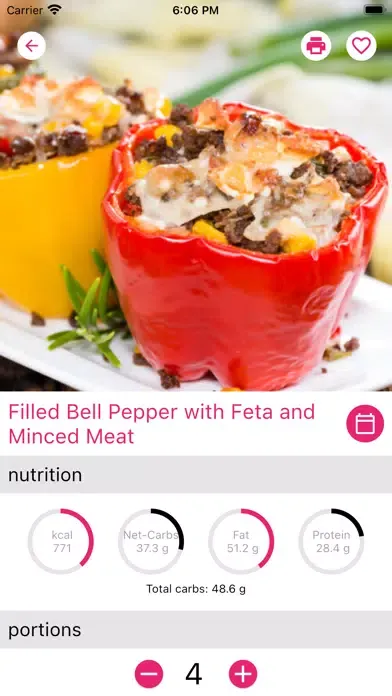 Keto Diet Recipes & Low Carb 스크린샷