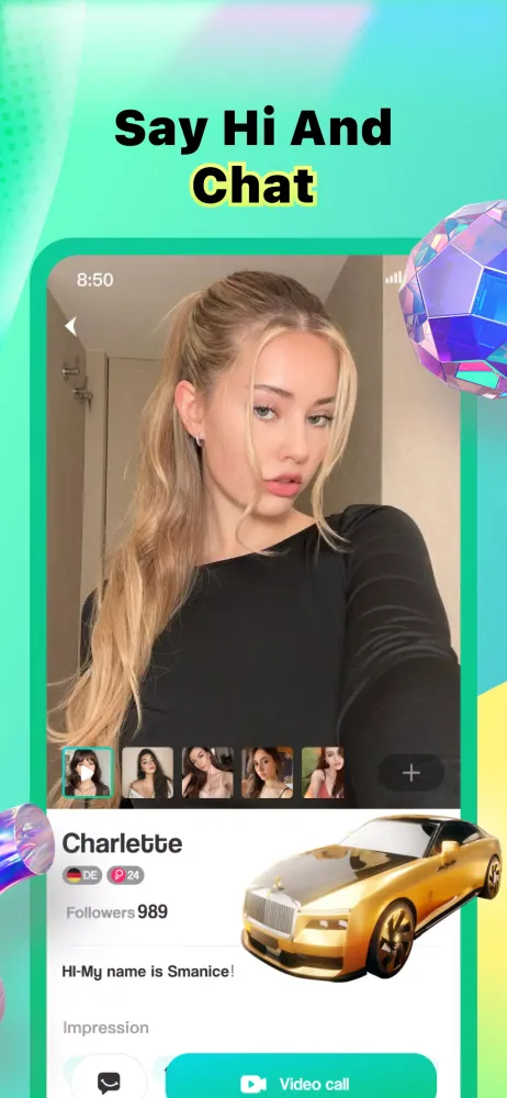 Wigo - Live Video Chat应用截图