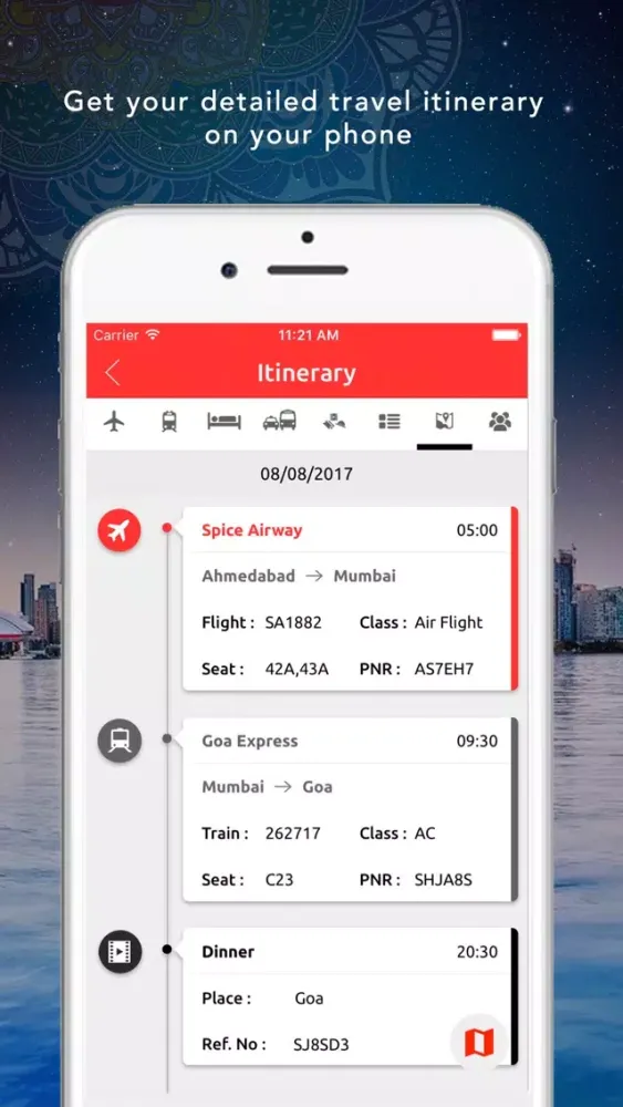Zrzuty ekranu Ajay Modi Travels