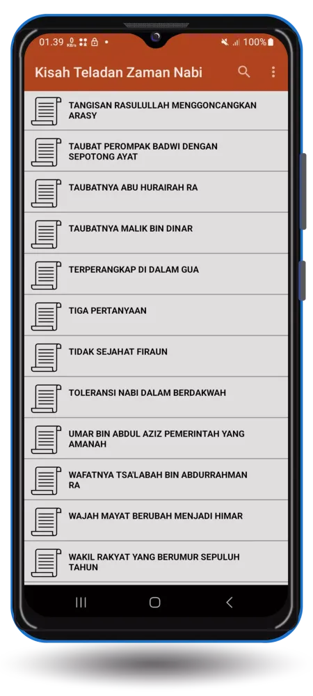 Ảnh chụp màn hình của Kisah Teladan Zaman Nabi