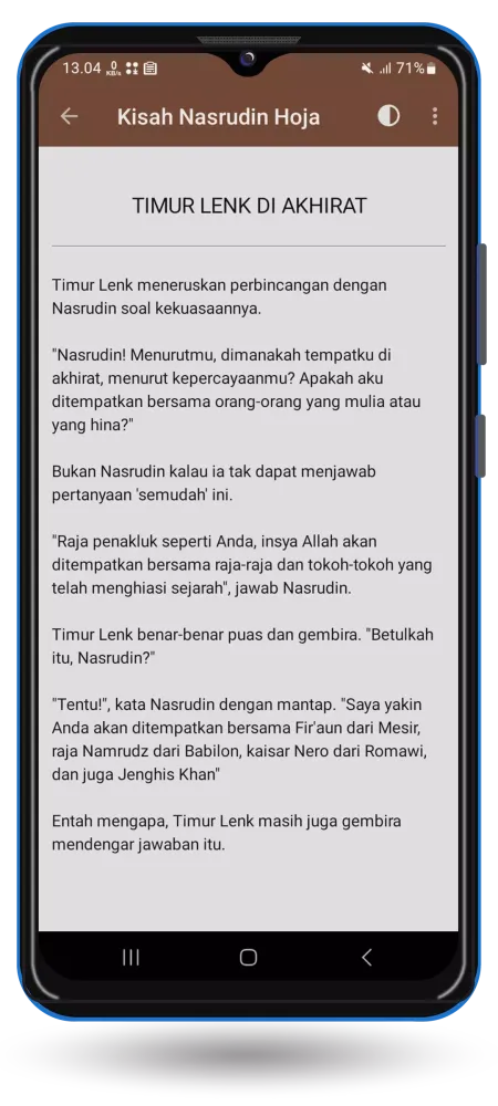 ภาพหน้าจอของ Kisah Abu Nawas & Nasrudin